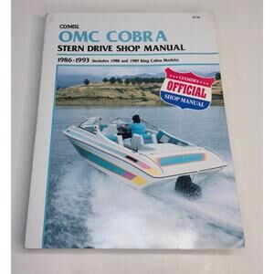 86 - 93 Clymer OMC cobra & OMC Cobra shop -‎ Owners manual And SB’s